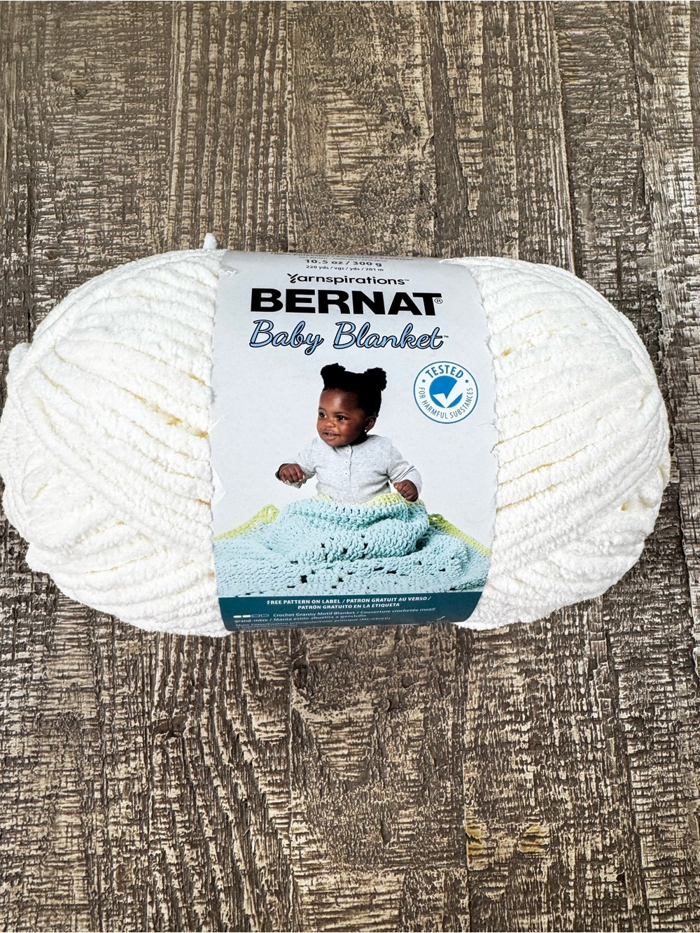 Bernat Baby  Blanket Yarn - ‘Vanilla’
